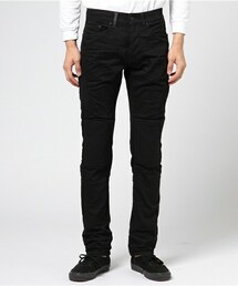 MARCELO BURLON | MARCELO BURLON バイカースリムフィットデニム(デニムパンツ)