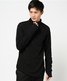 MIND BLOW | ハイネックワッフルカットソー(Tシャツ/カットソー)