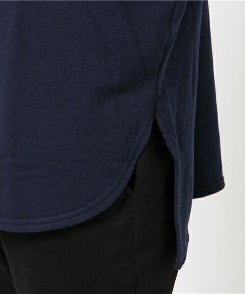 FRAPBOIS（フラボア）の「スローン（Tシャツ/カットソー・メンズ・グレー/ネイビー・2）」の7枚目の写真