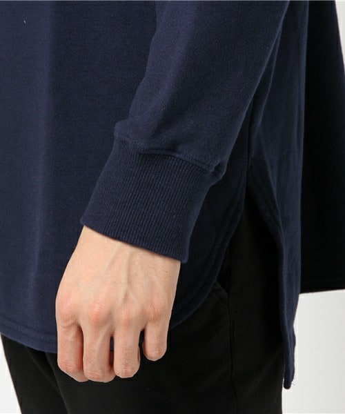 FRAPBOIS（フラボア）の「スローン（Tシャツ/カットソー・メンズ・グレー/ネイビー・2）」の6枚目の写真