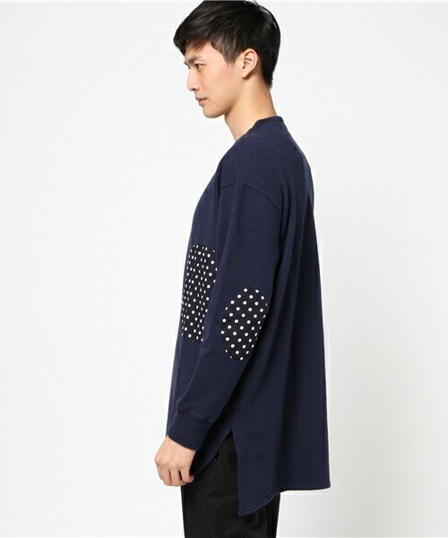 FRAPBOIS（フラボア）の「スローン（Tシャツ/カットソー・メンズ・グレー/ネイビー・2）」の3枚目の写真