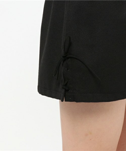 archives（アルシーヴ）の「裾レースアップショートパンツ（その他パンツ・レディース・ブラック/ダークブラウン/ベージュ・MEDIUM）」の10枚目の写真