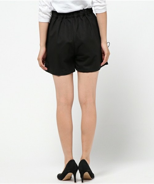 archives（アルシーヴ）の「裾レースアップショートパンツ（その他パンツ・レディース・ブラック/ダークブラウン/ベージュ・MEDIUM）」の6枚目の写真