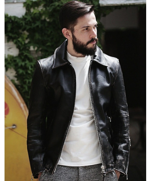 MR.OLIVE（ミスターオリーブ）の「MR.OLIVE TWICE DYED COW LEATHER