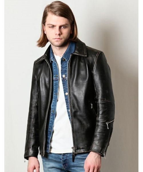 MR.OLIVE（ミスターオリーブ）の「MR.OLIVE TWICE DYED COW LEATHER