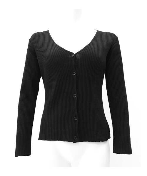 ANAP（アナップ）の「リブカーディガン+パンツSET（パンツ・レディース・ブラック/ベージュ・one size）」の12枚目の写真