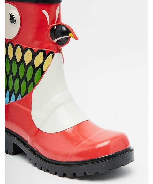juju（ジュジュ）の「Juju JuJu x Kigu Parrot Short Wellies（ブーツ