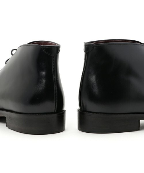 MEN'S BIGI（メンズビギ）の「チャッカブーツ/スムースレザー＆スエード（ブーツ・メンズ・ブラック/ダークブラウン/キャメル・S/M/L）」の10枚目の写真