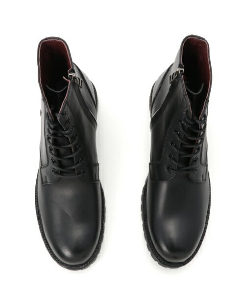 MEN'S BIGI（メンズビギ）の「レースアップ ワークブーツ（ブーツ・メンズ・ブラック/ダークブラウン・S/M/L）」の6枚目の写真