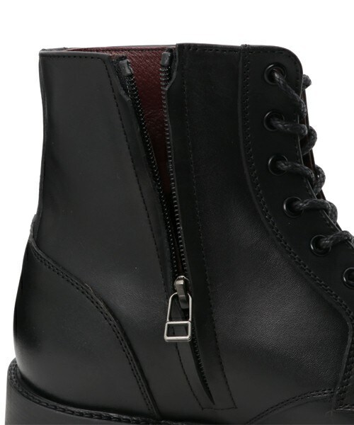MEN'S BIGI（メンズビギ）の「レースアップ ワークブーツ（ブーツ・メンズ・ブラック/ダークブラウン・S/M/L）」の9枚目の写真