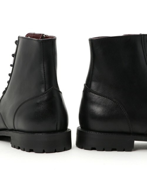 MEN'S BIGI（メンズビギ）の「レースアップ ワークブーツ（ブーツ・メンズ・ブラック/ダークブラウン・S/M/L）」の10枚目の写真