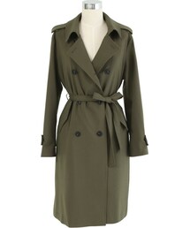 Dailyabout | クラシックベルトポイントダブルボタントレンチコート(P0000VQK)(トレンチコート)