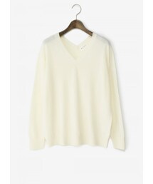 PLST（プラステ）の「ウールカシミヤVネックニット（セーター）」 - WEAR
