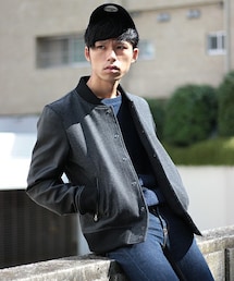 glory crew | ヘリンボンウールスタジャン(スタジャン)