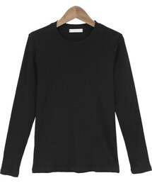 Dailyabout | ベーシックスリムフィットリブ長袖Ｔシャツ(P0000VTN)(Tシャツ/カットソー)