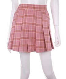 Bobon21 | チェック柄プリーツミニスカート(スカート)