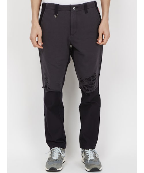 WHIZLIMITED（ウィズリミテッド）の「LAYERED PANTS（パンツ・GRAY/NAVY/BLACK・M/L）」の9枚目の写真