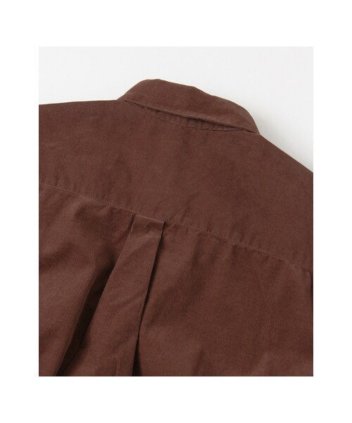URBAN RESEARCH DOORS（アーバンリサーチドアーズ）の「【予約】コーデュロイシャツワンピース（ワンピース/ドレス・レディース・CAMEL/NAVY/BROWN・one）」の22枚目の写真