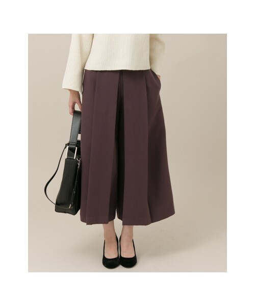 KBF（ケイビーエフ）の「【予約】KBF+ センタータックパンツ（パンツ・レディース・GREEN/BORDEAUX/BLACK・one）」の7枚目の写真