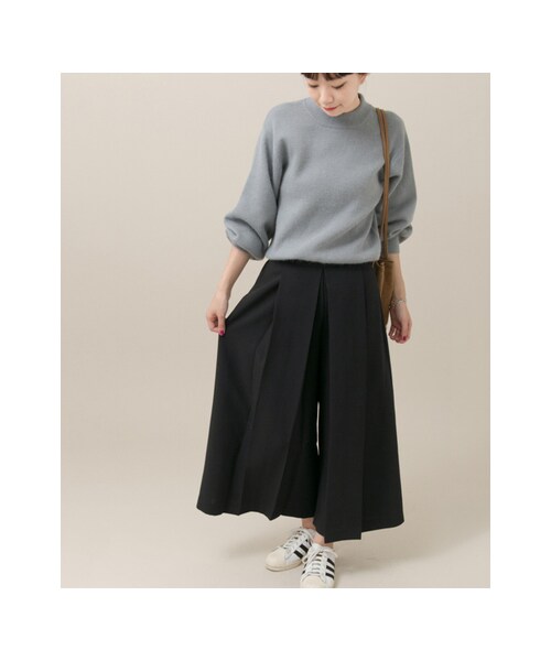 KBF（ケイビーエフ）の「【予約】KBF+ センタータックパンツ（パンツ・レディース・GREEN/BORDEAUX/BLACK・one）」の5枚目の写真