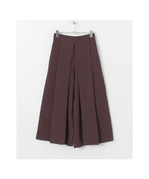 KBF（ケイビーエフ）の「【予約】KBF+ センタータックパンツ（パンツ・レディース・GREEN/BORDEAUX/BLACK・one）」の3枚目の写真