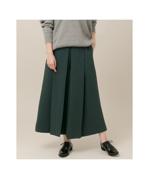 KBF（ケイビーエフ）の「【予約】KBF+ センタータックパンツ（パンツ・レディース・GREEN/BORDEAUX/BLACK・one）」の10枚目の写真