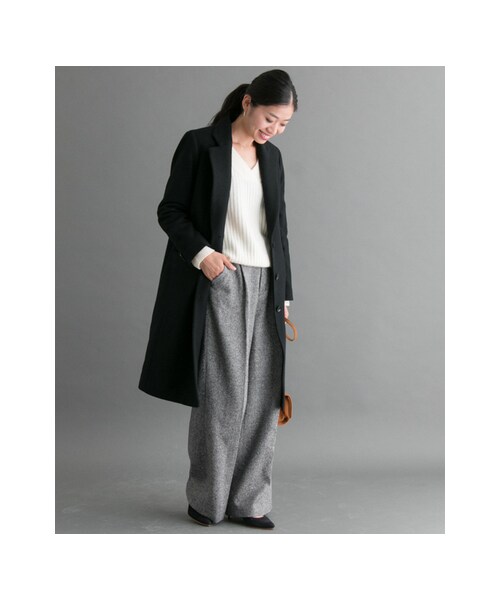 URBAN RESEARCH ROSSO WOMEN(アーバンリサーチ ロッソ)の「ツィードストレートパンツ(パンツ・レディース・GRAY・36/38)」の6枚目の写真