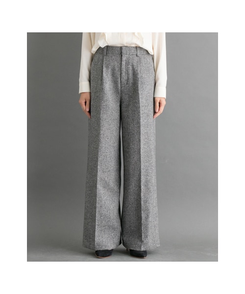 URBAN RESEARCH ROSSO WOMEN(アーバンリサーチ ロッソ)の「ツィードストレートパンツ(パンツ・レディース・GRAY・36/38)」の8枚目の写真