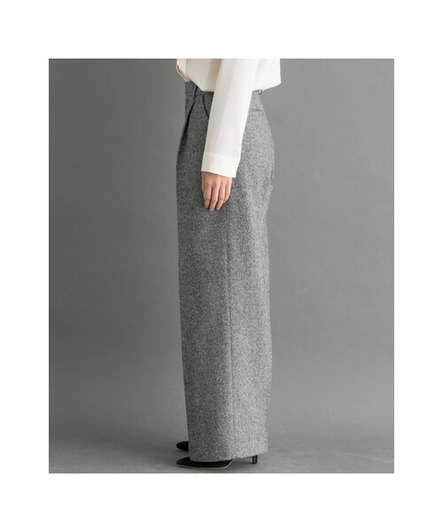 URBAN RESEARCH ROSSO WOMEN(アーバンリサーチ ロッソ)の「ツィードストレートパンツ(パンツ・レディース・GRAY・36/38)」の9枚目の写真