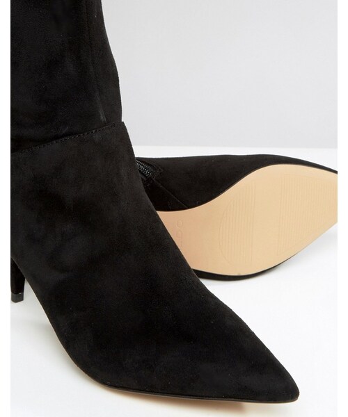 ALDO（アルド）の「ALDO Beilla Point Mid Heeled Over the Knee Boots（ブーツ・レディース・Black・US 6/US 5/US 8/US 10/US 7/US 9）」の4枚目の写真