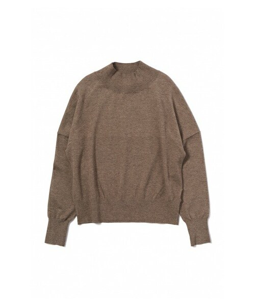 Gout Commun グーコミューン の ブラウンボトルネックニット ニット セーター Wear