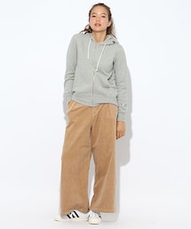 niko and... | 細コールハイウエストワイドパンツ(パンツ)