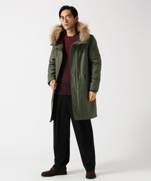 RAGEBLUE（レイジブルー）の「起毛TRストレッチワイドパンツ（パンツ・ブラック/グレー）」の14枚目の写真