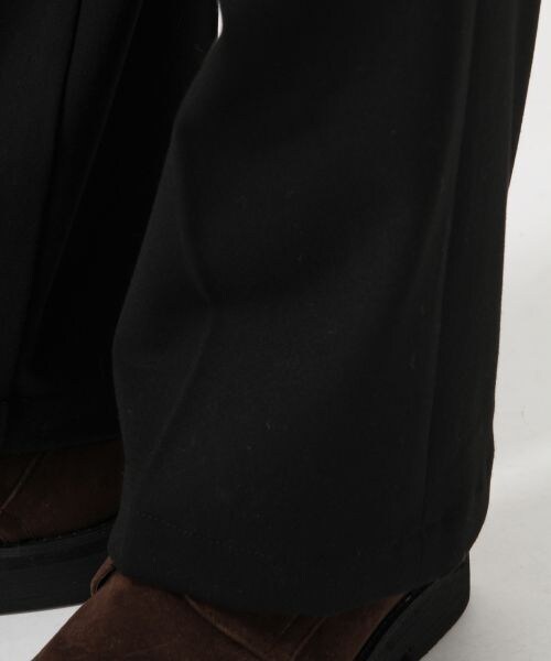 RAGEBLUE（レイジブルー）の「起毛TRストレッチワイドパンツ（パンツ・ブラック/グレー）」の7枚目の写真