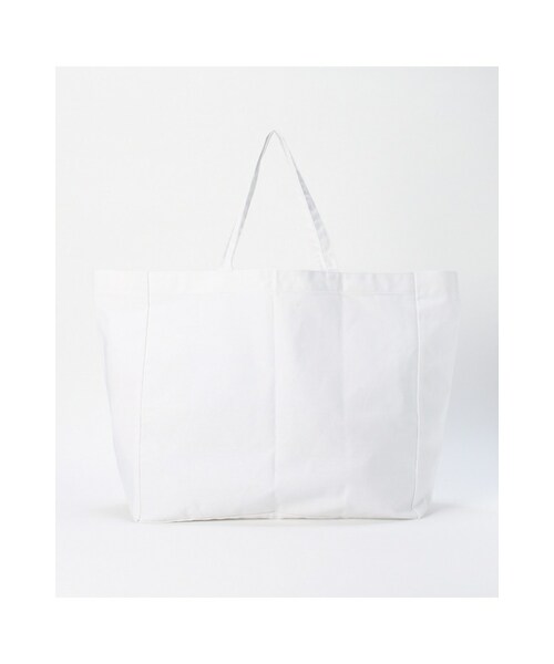 希少 erewhon✖️lululemon 店舗限定 エコバッグ 白 EDIT. FOR LULU（エディットフォールル）の「ルルオリジナルロゴ刺繍