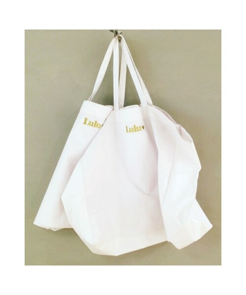 新品未使用】editforlulu L♥LU ロゴバッグ エコバッグ LULUロゴトート