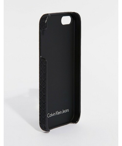 Calvin Klein(カルバン・クライン)の「Calvin Klein Gift Set iPhone 6 Case And Keyring(キーホルダー・レディース・Black・One Size)」の2枚目の写真