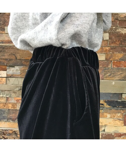 copine(コピン)の「再々入荷!!ベロアワイドパンツ(その他パンツ・レディース・その他)」の10枚目の写真