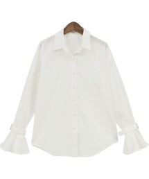 Dailyabout | フェミニンパフスリーブドロップショルダーシャツ(P0000VTS)(シャツ/ブラウス)