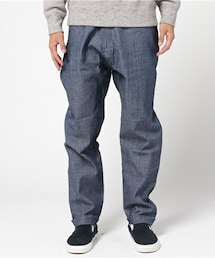 I Love Ugly | メンズ アイラブアグリー エド デニムパンツ ILU EDO PANT HATCHED DENIM ILUJUL16052(その他パンツ)