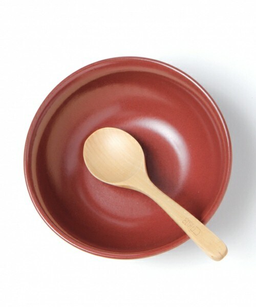 studio CLIP(スタディオクリップ)の「オリジナル シチューボウル スプーン付き(食器/キッチン・レッド/ベージュ/ネイビー)」の5枚目の写真