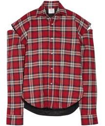 トップス VETEMENTS FLANNEL SHIRT VEST VETEMENTS（ヴェトモン）の「VETEMENTS / ヴェトモン：MY NAME IS