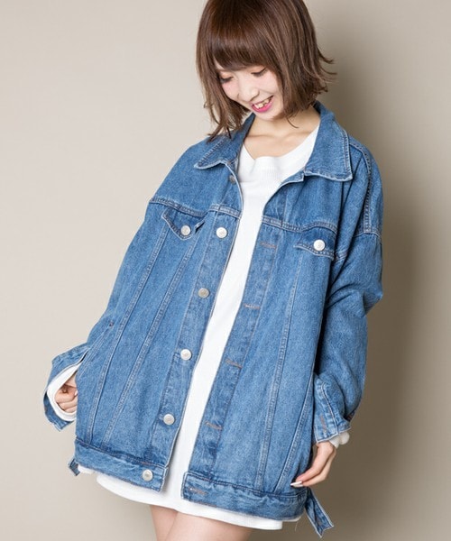 CASPER JOHN AIVER（キャスパージョンアイバー）の「CASPER JOHN AIVER　ビッグGジャン（デニムジャケット・メンズ・インディゴブルー/ダークインディゴブルー・FREE）」の22枚目の写真