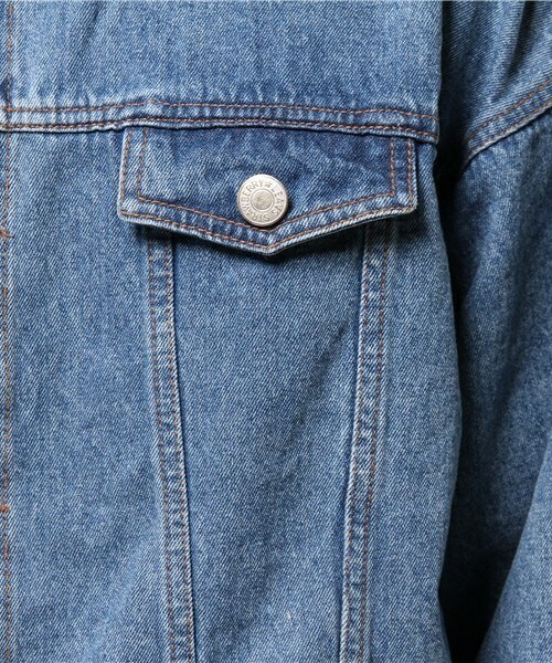 CASPER JOHN AIVER（キャスパージョンアイバー）の「CASPER JOHN AIVER　ビッグGジャン（デニムジャケット・メンズ・インディゴブルー/ダークインディゴブルー・FREE）」の9枚目の写真