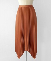 DHOLIC | ジグザグヘムプリーツミモレスカート(スカート)