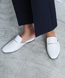 DHOLIC | ビットローファーフラットミュール(その他シューズ)