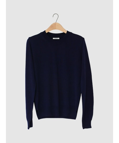 SINOWS（シノウズ）の「plain knit（ニット/セーター・レディース・beige/navy・one size (詳細サイズはサイトをご確認ください。)）」の2枚目の写真
