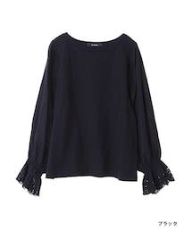 w closet | スワトー刺繍入りプルオーバー(トップス)