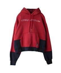 ROMANTIC CROWN | LIVELY WIDE HOODIE_BURGUNDY(その他)