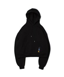 ROMANTIC CROWN | STANDARD DROP SHOULDER WIDE HOODIE_BLACK(その他)